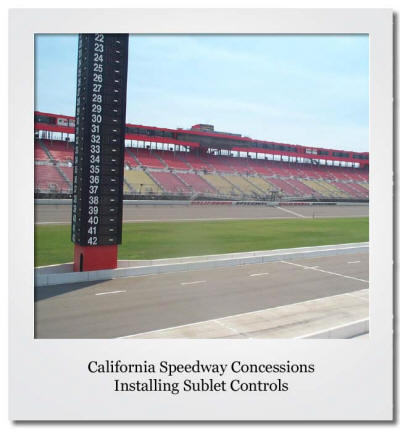 California Speedway Sublet Concessions